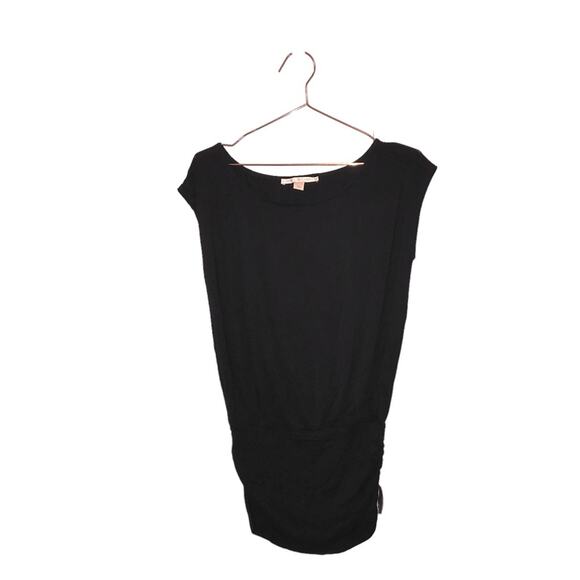 Boston Proper Black Ruched Slimming Tunic - Size XS - Picture 1 of 7